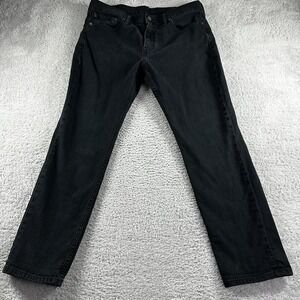 Levi's 511 Black Jeans‎ Mens 36x30 (35x28) Stretch Slim Fit Rocker Grunge Emo